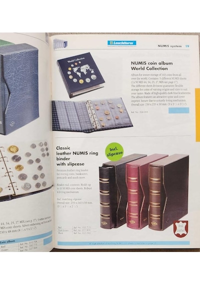 Leuchtturm 2015 Yılı Para-pul Vd Koleksiyonlar İçin Malzeme Kataloğu 107 Sayfa İngilizce. Sıfır.