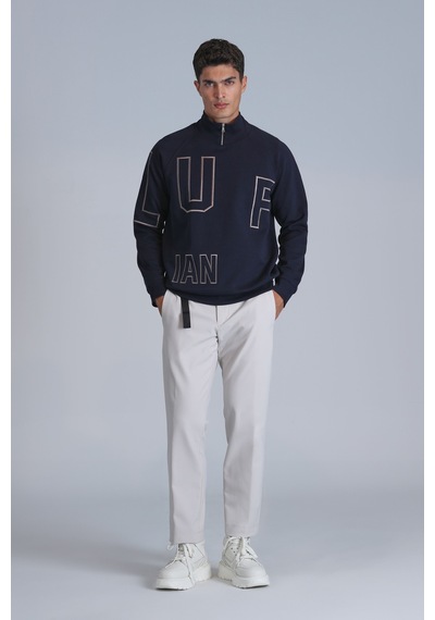 Lufian Focus Erkek Sweatshirt Lacivert Lacivert 112030131100200 Lacivert