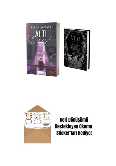 Altı Saniye + Veyl - Kötülerin Şehri Ciltli + Okuma Sticker'ları