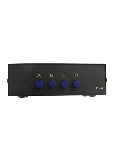 4841 Vga Switch Çoklayıcı Çoğaltıcı 4 Port 4 Kasa 1 Ekran