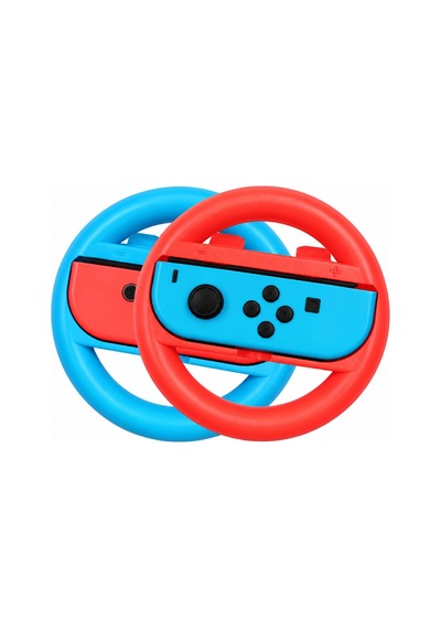 Switch Joy-con Direksiyon Seti Ns Yarış Oyunları Racing Wheel Aksesuar Renkli 2 Adet