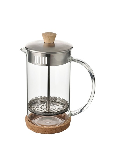 Ikea 365+ French Press 1 Lt Gümüş - Naturel