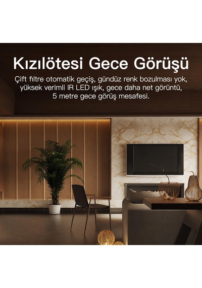 Şarjlı Mini Güvenlik Kamerası 1080p Full Hd Ip Kamera Uzaktan İzleme Uzun Süreli Kullanım