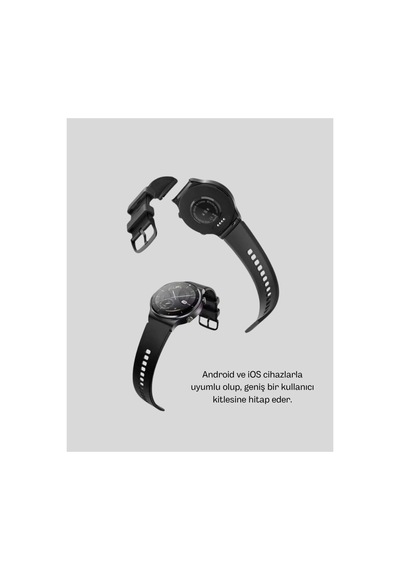 Akıllı Saat Nfc Bluetooth Arama Ve Kablosuz Şarj Özellikli Çok Renkli