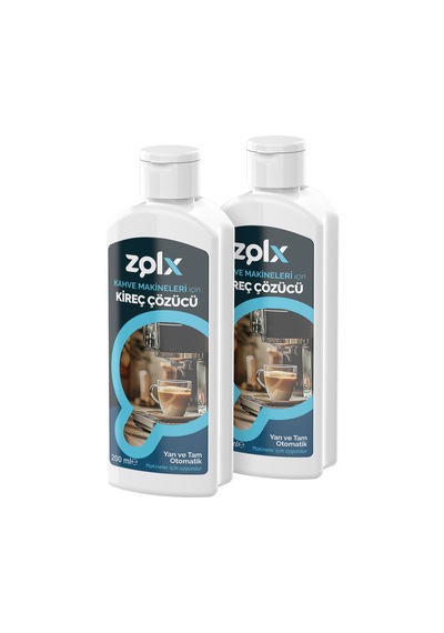 Zolx Espresso Special Profesyonel Kahve Makinesi Kireç Temizleyici 2 Adet Renksiz