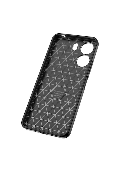 Xiaomi Redmi 13 4g Kılıf Karbon Silikon Case Kapak Siyah
