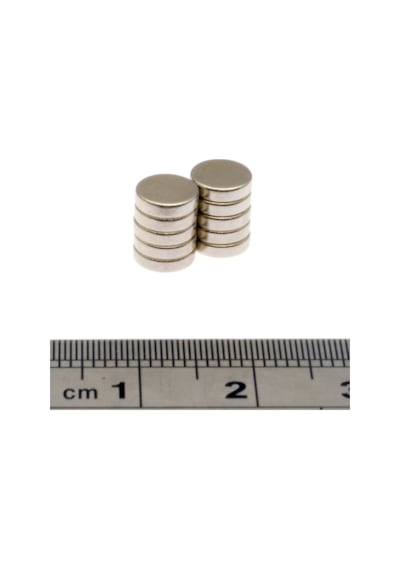 6 X 1,5 Mm Yuvarlak Neodyum Mıknatıs - 30 Adet