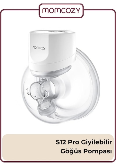 Momcozy S12 Pro Kablosuz Göğüs Pompası ( Tekli )