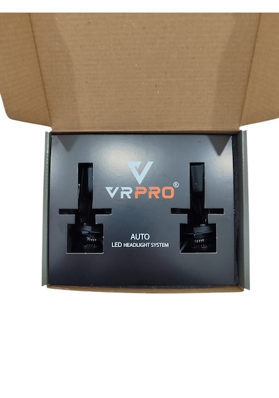 Vr Pro H4 Black Mercekli Led Xenon 18000 Lümen