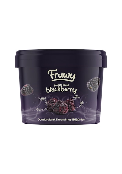 Freeze Dried Böğürtlen Kova Dondurularak Kurutulmuş Böğürtlen Diğer