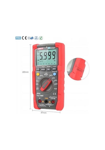 Unı-t Ut-191t Profesyonel True Rms Dijital Multimetre N11.2432