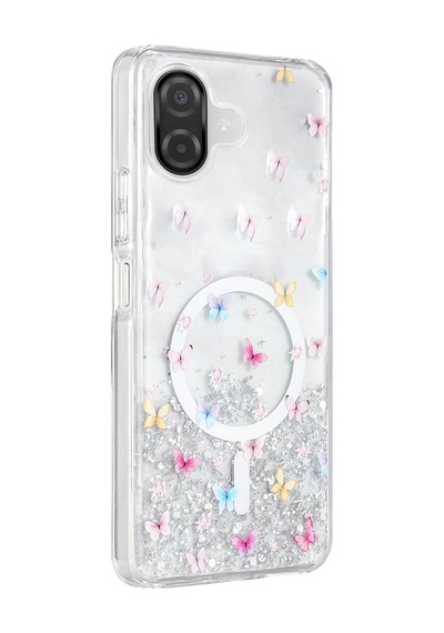 Onegif Samsung Galaxy A07 4g Misk Simli Magsafe Kapak - Desen 4 - Desen 4
