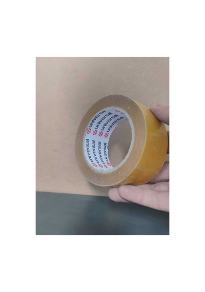 1 Adet Şeffaf Çift Taraflı Bant Film Yapışkan Şerit Montaj Bandı 48 Mm X 25 Metre Çok Amaçlı Güçlü