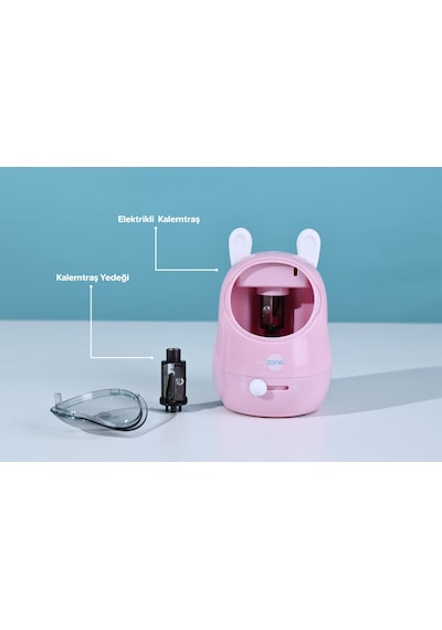 Sfyzone Minitech Otomatik Kırtasiye Seti Pembe