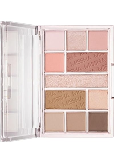 Mat Ve Işıltılı Tonlar Barındıran Far Paleti Missha Mood Moment 1 Rosy Rooftop Sku: Smg8690010505446