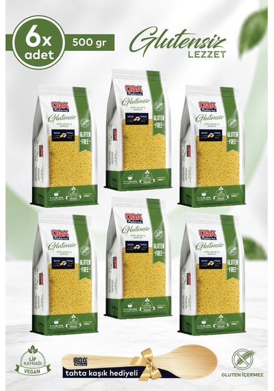 Oba Glutensiz Arpa Şehriye 400 Gr X 6 Adet
