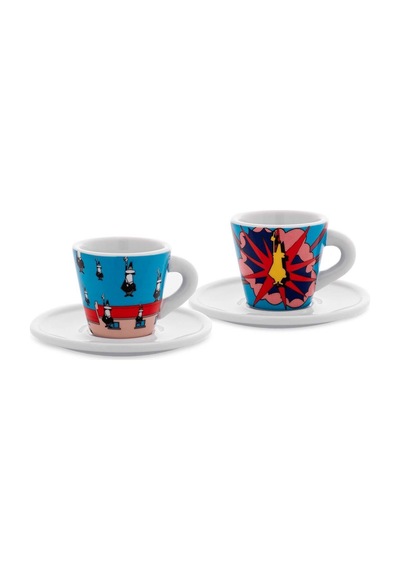 Bialetti 2li Fincan Seti Espresso Arte