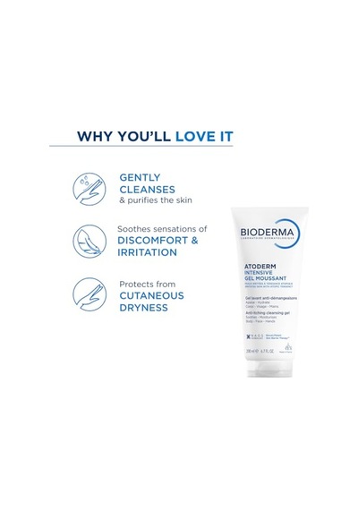 Intensive Foaming Gel Çok Kuru Ve Atopi Eğilimli Ciltler Için Niasinamid Içeren Onarıcı Temizleme Jeli Bebek Çocu