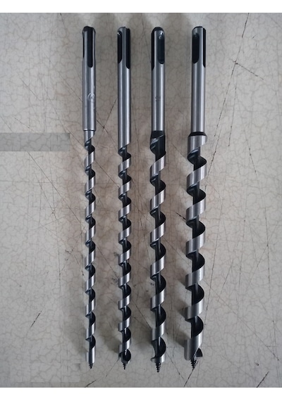 4 Lü 250 Mm Ahşap Delici Uç Seti 8-10-12-14 Mm
