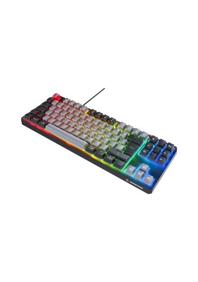 Rampage YORU TKL Type-C Bağlantılı OUTEMU Red Swich Q Mekanik Gaming Oyuncu RGB Klavye