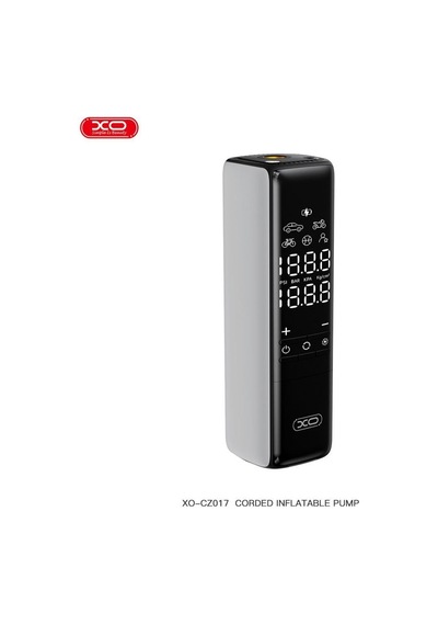 Pratik Yolculuk Seyahat 120w 12v Dijital Göstergeli Akıllı Mini Taşınabilir Lastik Pompası