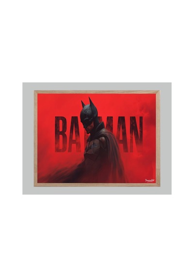 Poster Ahşap Çerçeveli Tek Parça Dekoratif Tablo Çok Renkli - 868780090 Çok Renkli
