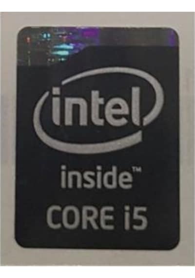 OEM İntel inside Core i5 Siyah Sticker Etiket D12