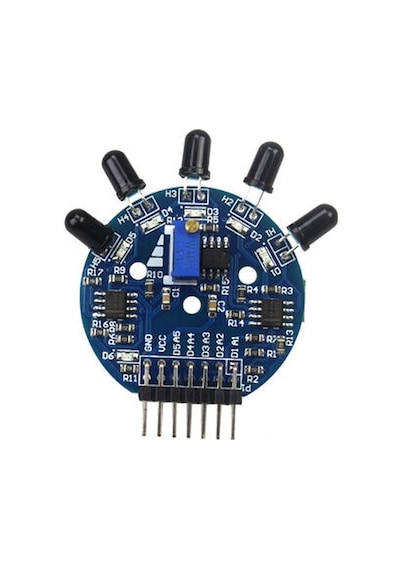Arduino 5 Kanallı Yangın Sensör Modülü