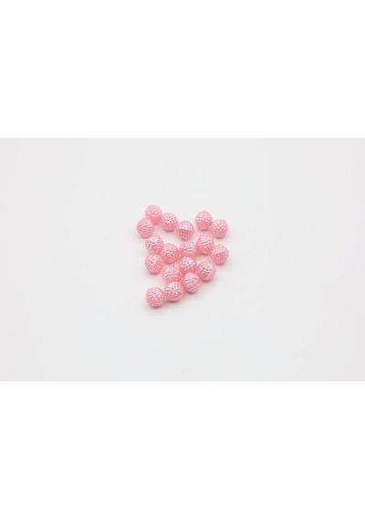 Akrilik Şekilli Boncuk 8-12 Mm 8 Mm / Pembe