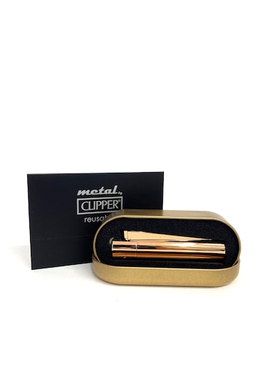 Clipper Metal Çakmak Rose Renk Özel İsim Yazdırılır
