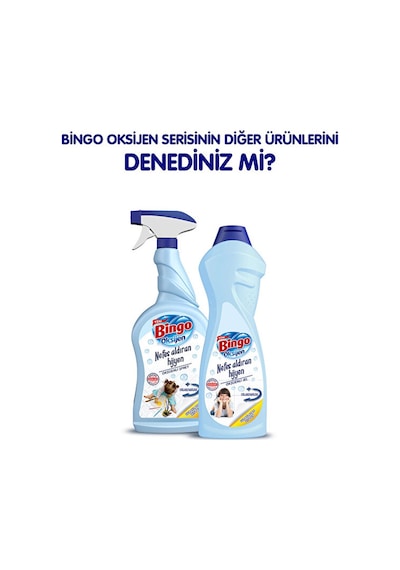 Bingo Oksijen Çamaşır Suyu 750 Ml Ferahlatan Hijyen Ekonomi Paket Diğer