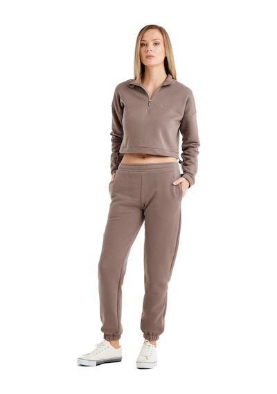 Kadın Sweatshirt 60462 - Vizon Vizon