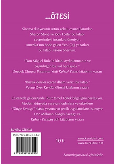 Dört Anlaşma - Don Miguel Ruiz - Ötesi Yayıncılık