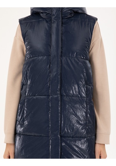 Pierre Cardin Kadın Lacivert Mont Yelek 50290343-vr033 Lacivert