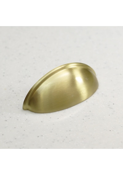 Shopsorkimya Emma Mat Gold - Altın - Sarı Çanak Kulp