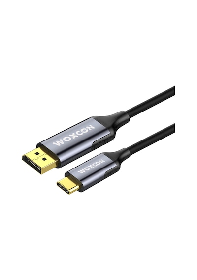 Usb-c To Display Port Cable, Dp1.4, Usb 3.2 Standart, 8k 30hz, 4k 120hz Desteği, Thunderbolt 4, Thunderbolt 3, 2 Metre, En Yeni Model