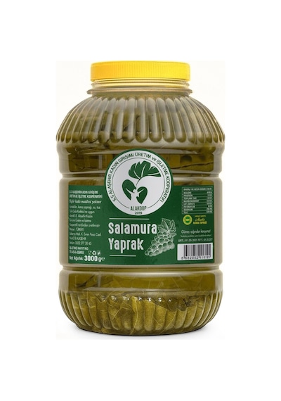 Alaşehir Kadın Kooperatifi Salamura Yaprak 3 KG