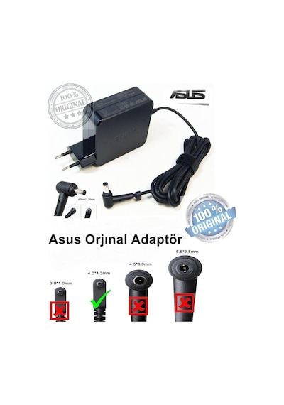 Asus Uyumlu Ad890326 Chromebook C200, Adaptör Şarj Cihazı 19V 3