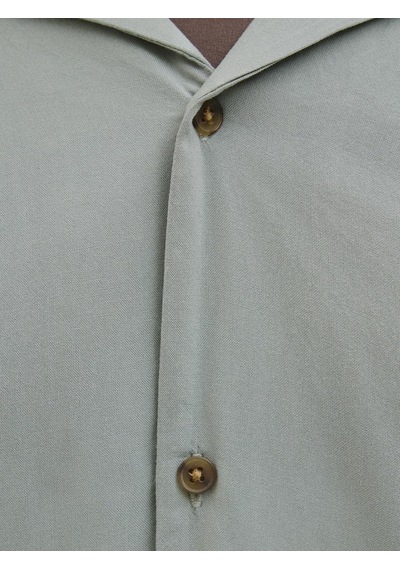 Jack & Jones Erkek Kısa Kollu Gömlek - Jeff - 12268443 Iceberg Green Çok Renkli