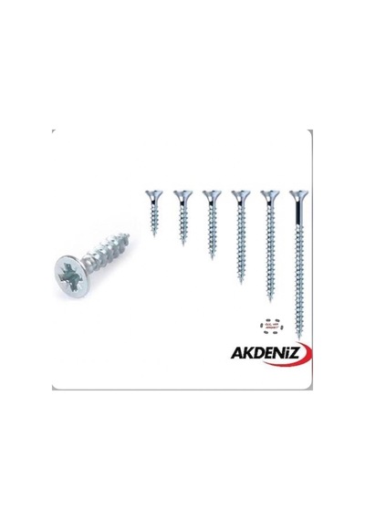 Sunta Vidası 6x80 100' Lü Akdeniz-437