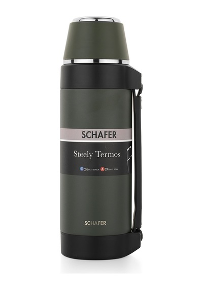 Schafer Steely Termos 1.5 L-yeşil Yeşil