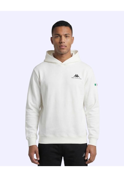 Kappa Talie Hodie Erkek Beyaz Comfort Hoodie