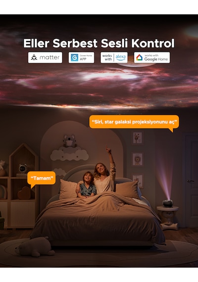 Govee Galaksi Projektör Aydınlatma 2 Pro Standart Model