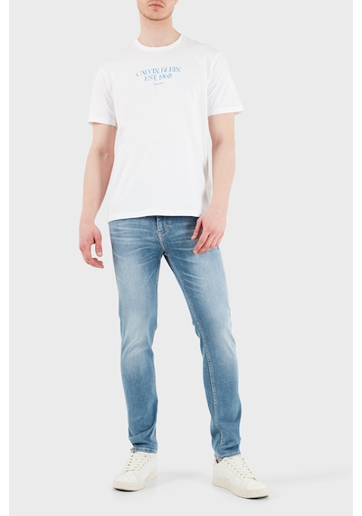 Calvin Klein Erkek T Shirt Lv14rf804g Yaf Beyaz
