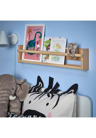 Ikea Djungelskog Peluş Oyuncak 12 Cm Gri