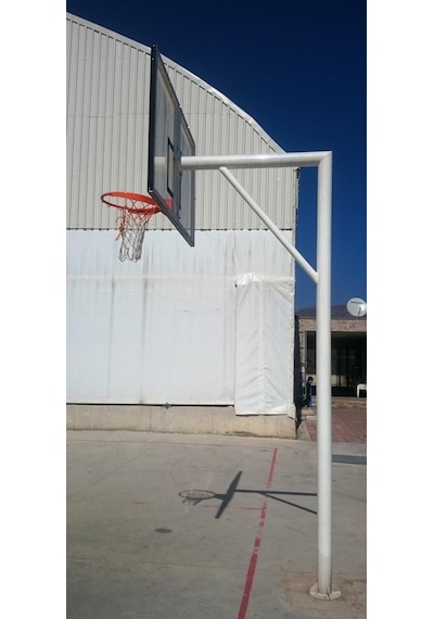 Adelinspor Basketbol Potası Sabit Çember 105x180 20 MM Cam Panya