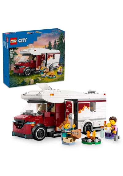 LEGO® City Tatil Macera Karavanı 60454 - 6 Yaş ve Üzeri Çocuklar için Yaratıcı Oyuncak Yapım Seti (385 Parça)
