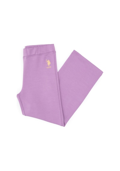 U.S. Polo Assn. Kız Çocuk Lila Tayt 50315602-VR034
