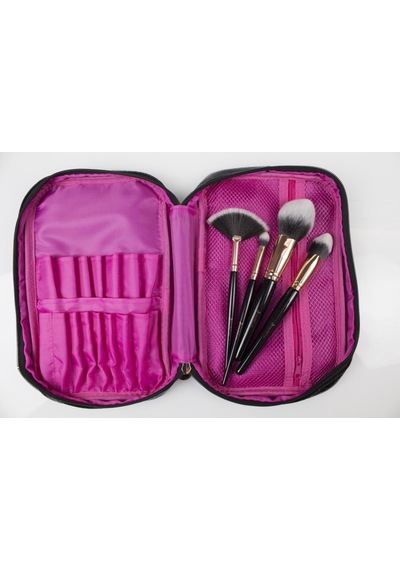 Nascita Make Up Addict 4'lü Profesyonel Fırça Seti Çantalı
