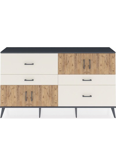 Arges Konsol 2 Raflı 4 Çekmeceli 4 Kapaklı 176x30x99 Antrasit-çam/aytaşı Atlas Çam/aytası - Antrasıt Arges Konsol 2 Raflı 4 Çekmeceli 4 Kapaklı 176x30x99 Antrasit-çam/aytaşı Atlas Çam/aytası - Antrasıt